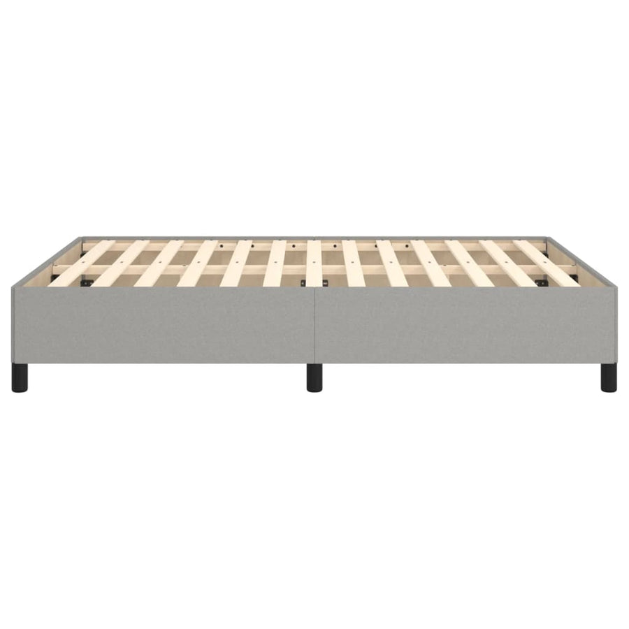 Bedframe Stof Lichtgrijs 140 x 190 cm 35 cm