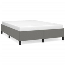 Bedframe Stof Donkergrijs 140 x 190 cm 35 cm