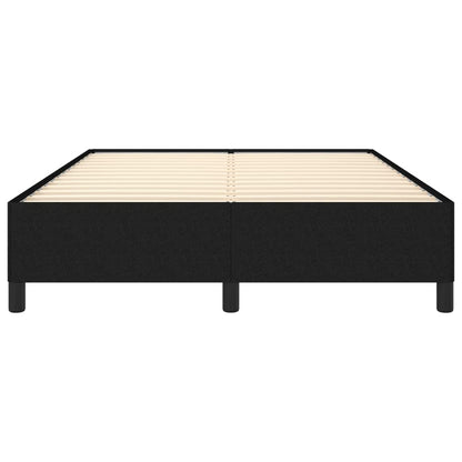 Bedframe Stof Zwart 140 x 190 cm 35 cm