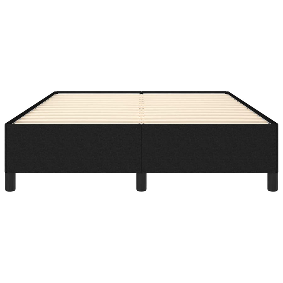 Bedframe Stof Zwart 140 x 190 cm 35 cm