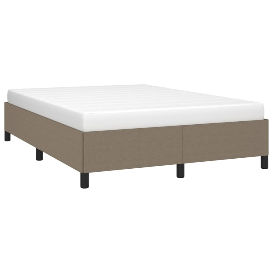 Bedframe Stof Taupe 140 x 190 cm 35 cm