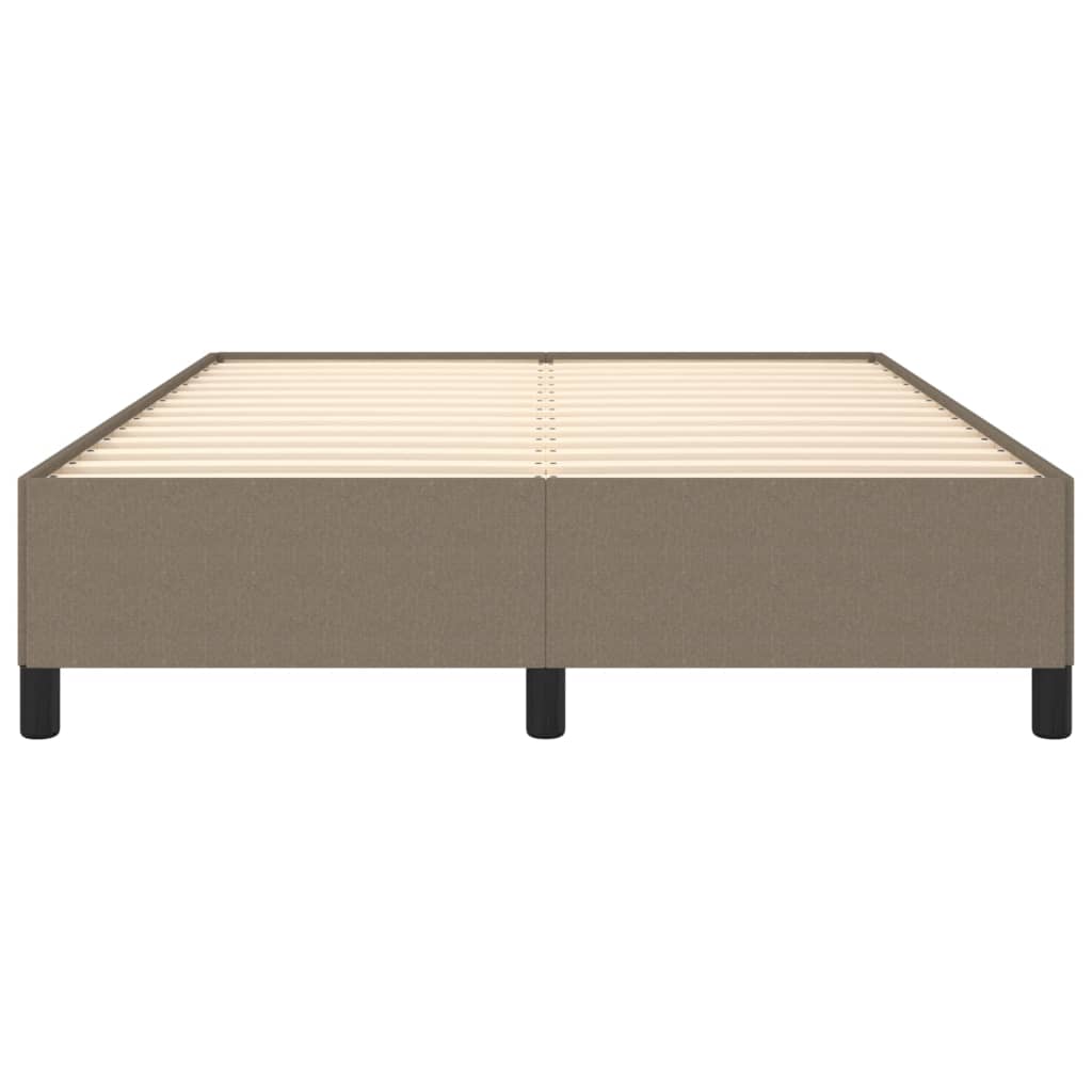 Bedframe Stof Taupe 140 x 190 cm 35 cm