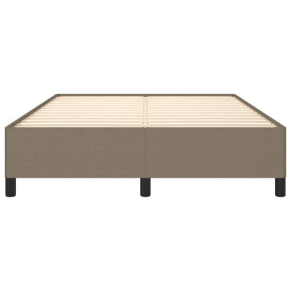 Bedframe Stof Taupe 140 x 190 cm 35 cm