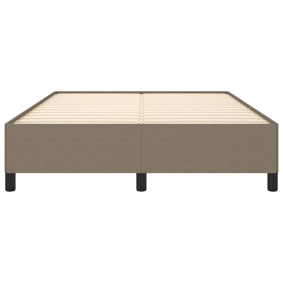 Bedframe Stof Taupe 140 x 190 cm 35 cm