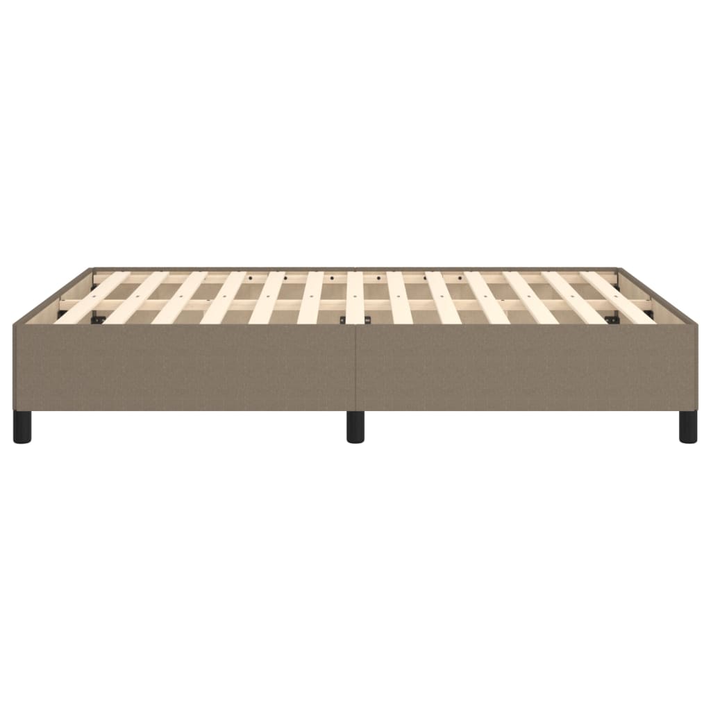 Bedframe Stof Taupe 140 x 190 cm 35 cm