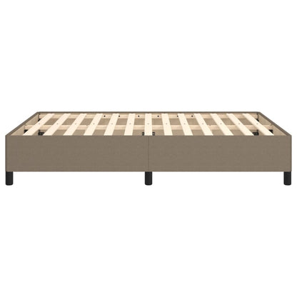 Bedframe Stof Taupe 140 x 190 cm 35 cm