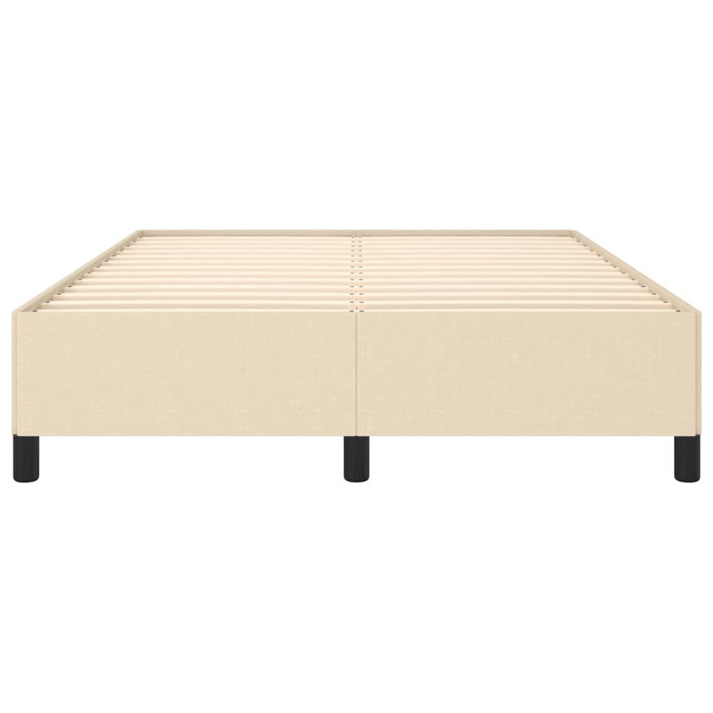 Bedframe Stof Kleurig Crème 140 x 190 cm 35 cm