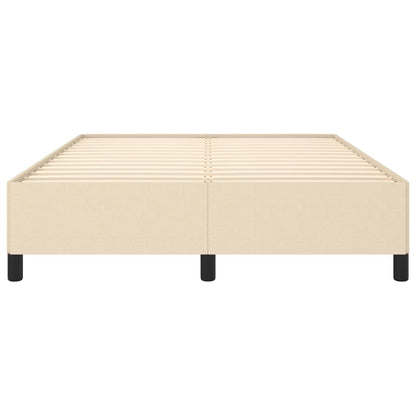 Bedframe Stof Kleurig Crème 140 x 190 cm 35 cm