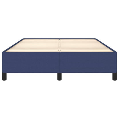 Bedframe Stof Blauw 140 x 190 cm 35 cm