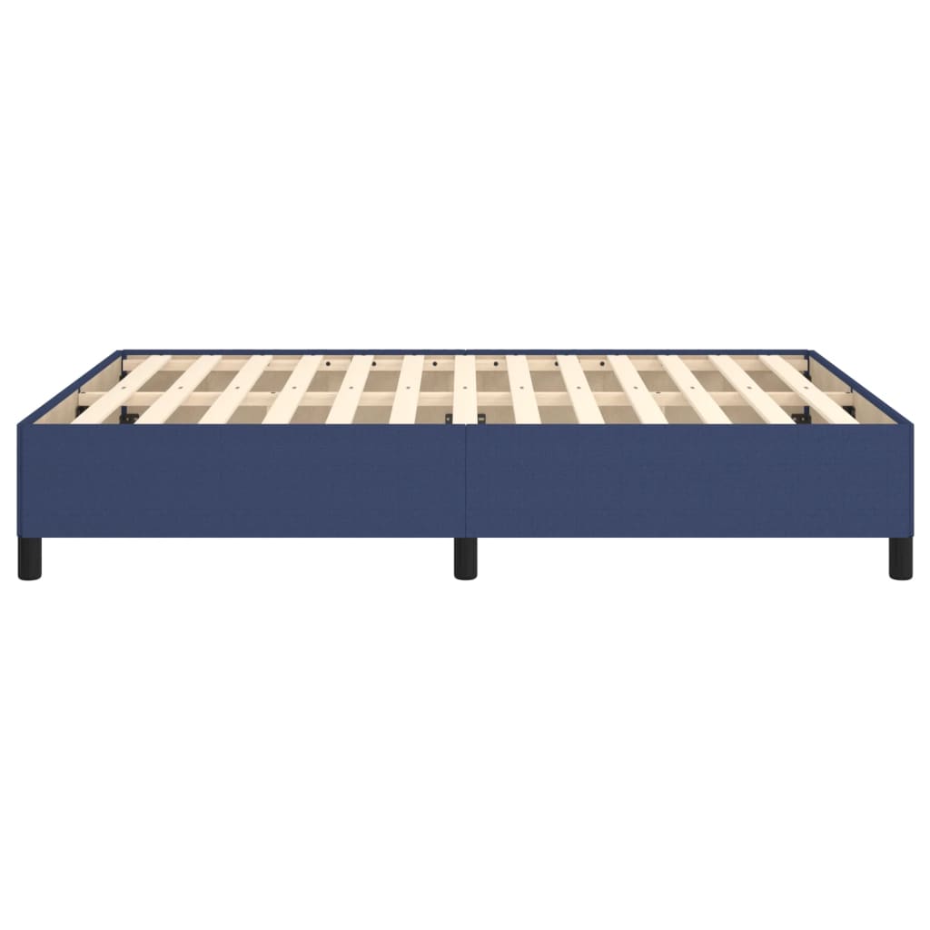Bedframe Stof Blauw 140 x 190 cm 35 cm