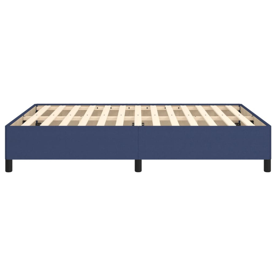 Bedframe Stof Blauw 140 x 190 cm 35 cm