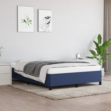 Bedframe Stof Blauw 140 x 190 cm 35 cm