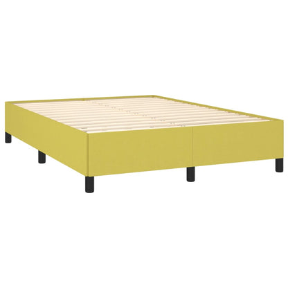 Bedframe stof groen 140x190 cm 140 x 190 cm 35 cm