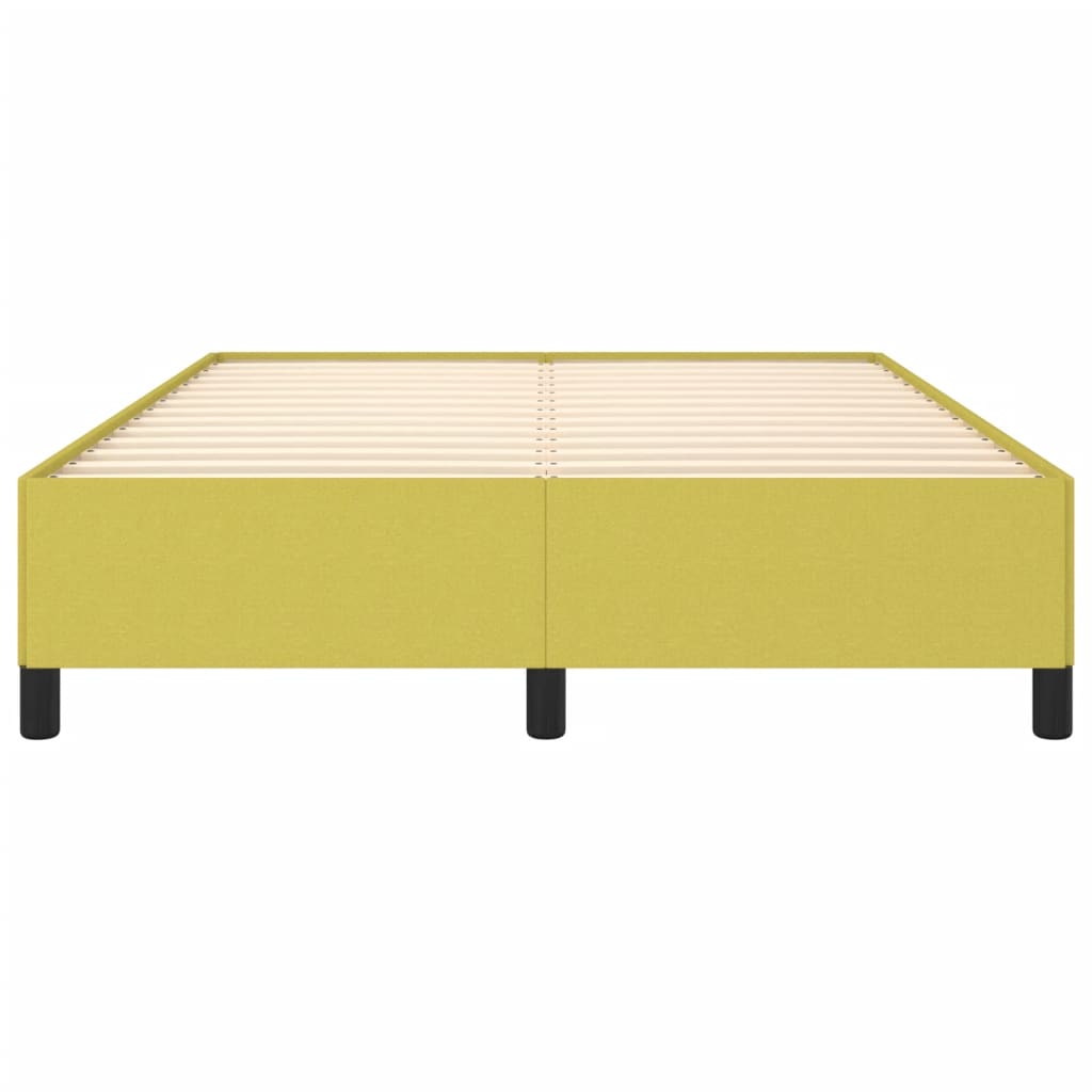 Bedframe stof groen 140x190 cm 140 x 190 cm 35 cm