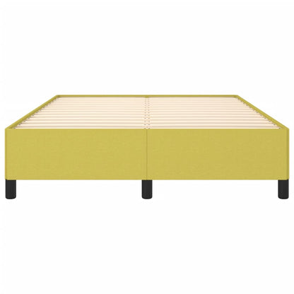 Bedframe stof groen 140x190 cm 140 x 190 cm 35 cm