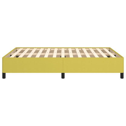 Bedframe stof groen 140x190 cm 140 x 190 cm 35 cm