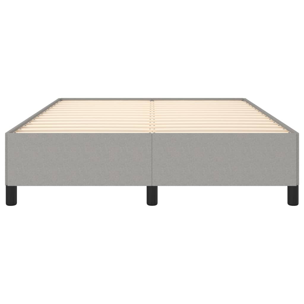 Bedframe Stof Lichtgrijs 140 x 200 cm 35 cm