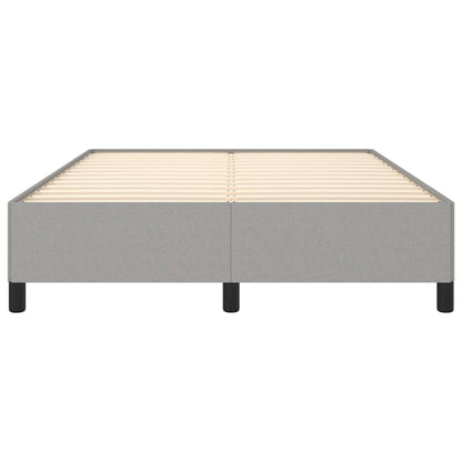 Bedframe Stof Lichtgrijs 140 x 200 cm 35 cm