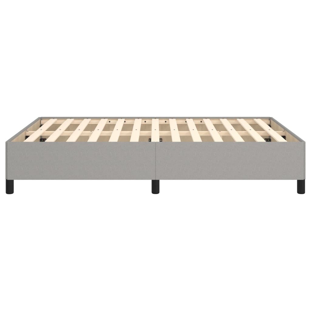 Bedframe Stof Lichtgrijs 140 x 200 cm 35 cm
