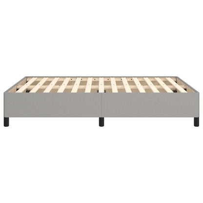 Bedframe Stof Lichtgrijs 140 x 200 cm 35 cm
