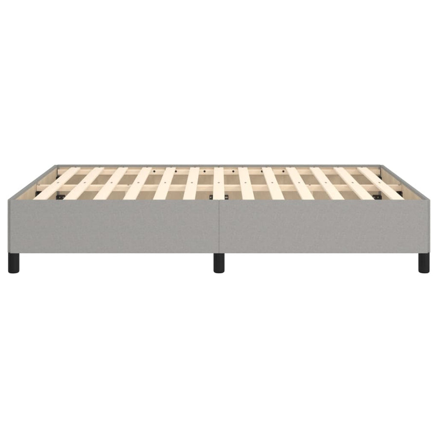 Bedframe Stof Lichtgrijs 140 x 200 cm 35 cm