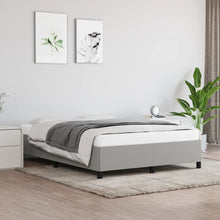 Bedframe Stof Lichtgrijs 140 x 200 cm 35 cm