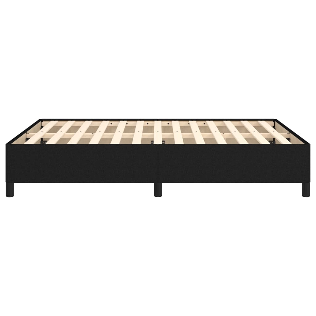 Bedframe Stof Zwart 140 x 200 cm 35 cm