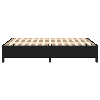 Bedframe Stof Zwart 140 x 200 cm 35 cm