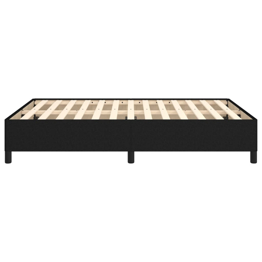 Bedframe Stof Zwart 140 x 200 cm 35 cm