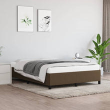 Bedframe Stof Donkerbruin 140 x 200 cm 35 cm