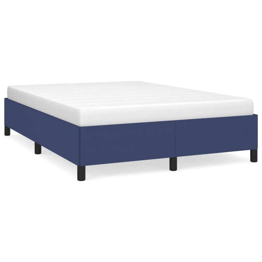 Bedframe Stof Blauw 140 x 200 cm 35 cm