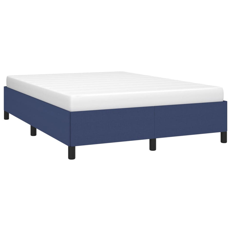 Bedframe Stof Blauw 140 x 200 cm 35 cm