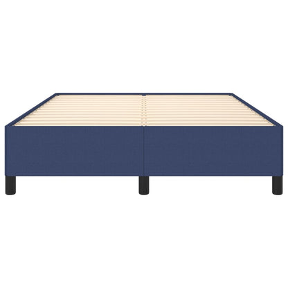 Bedframe Stof Blauw 140 x 200 cm 35 cm