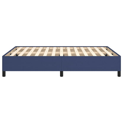 Bedframe Stof Blauw 140 x 200 cm 35 cm