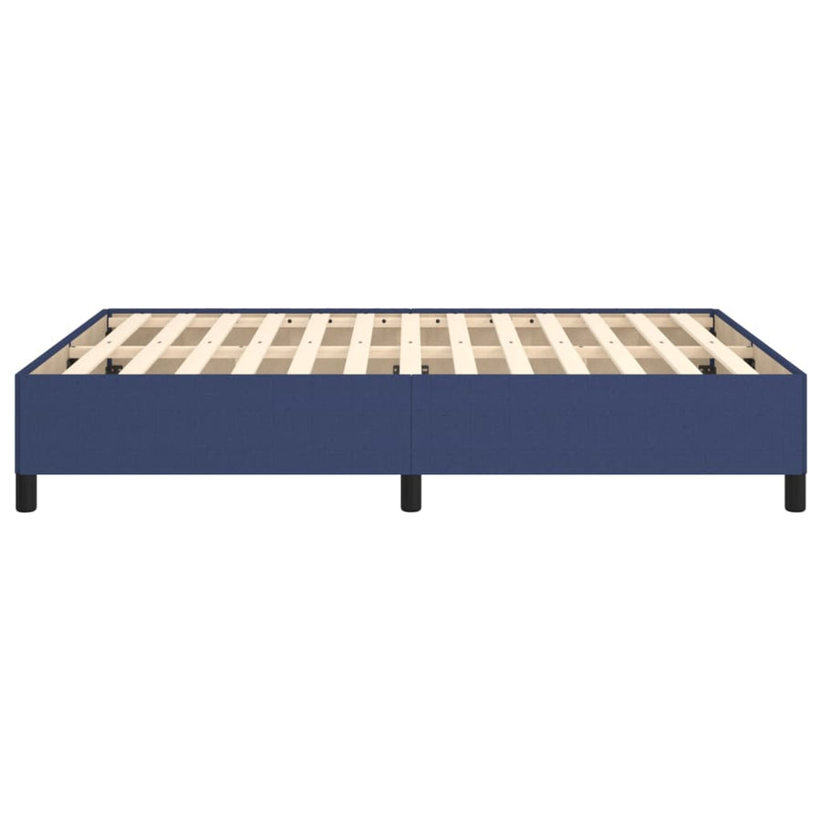 Bedframe Stof Blauw 140 x 200 cm 35 cm