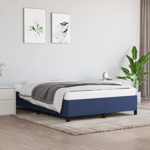 Bedframe Stof Blauw 140 x 200 cm 35 cm