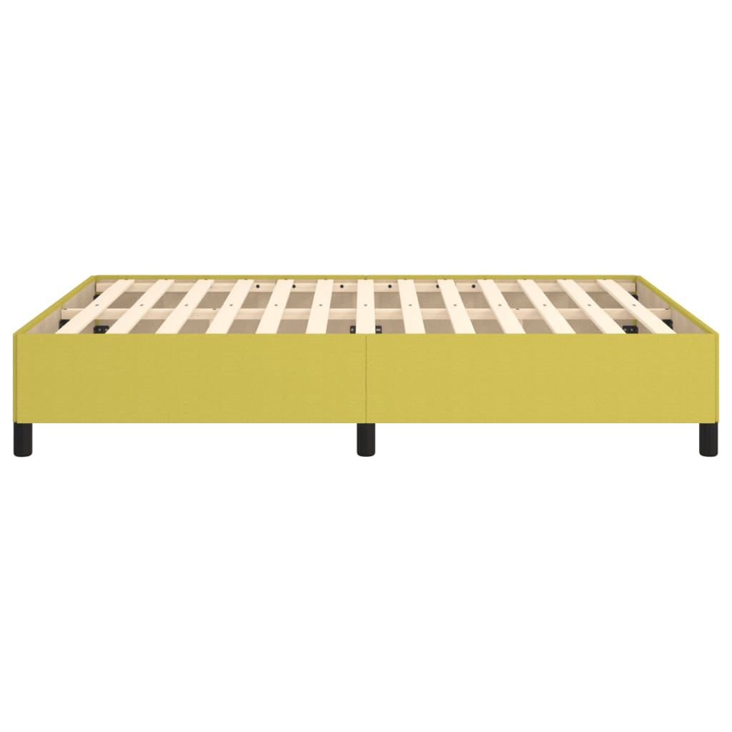 Bedframe zonder matras 140x200 cm stof groen