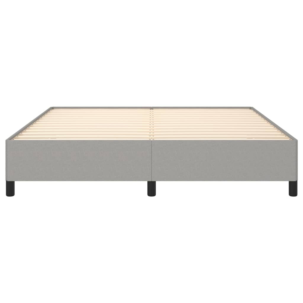 Bedframe Stof Lichtgrijs 160 x 200 cm 35 cm