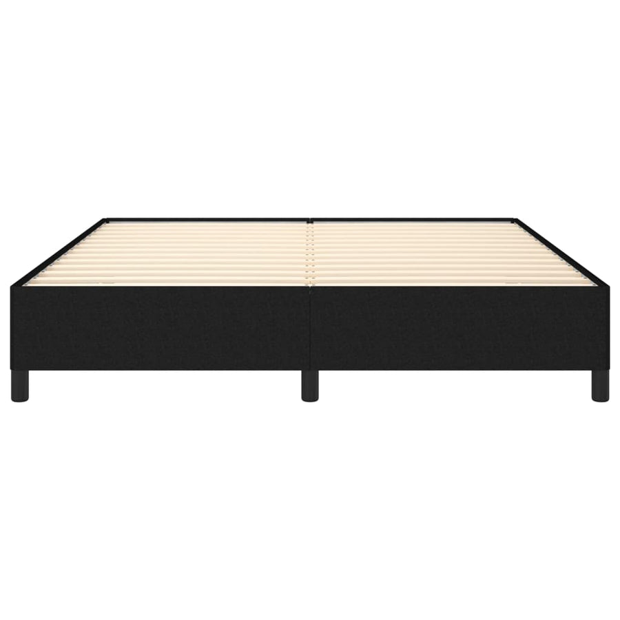 Bedframe Stof Zwart 160 x 200 cm 35 cm