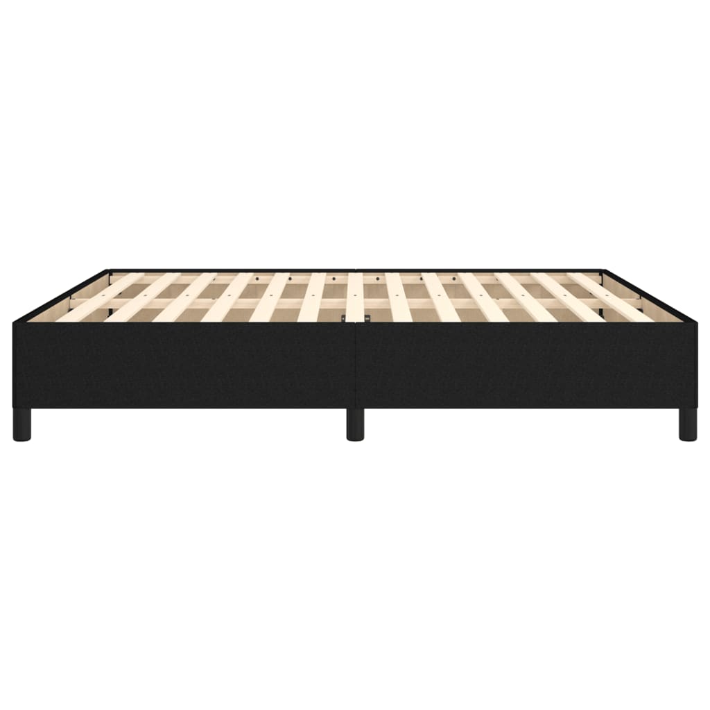 Bedframe Stof Zwart 160 x 200 cm 35 cm
