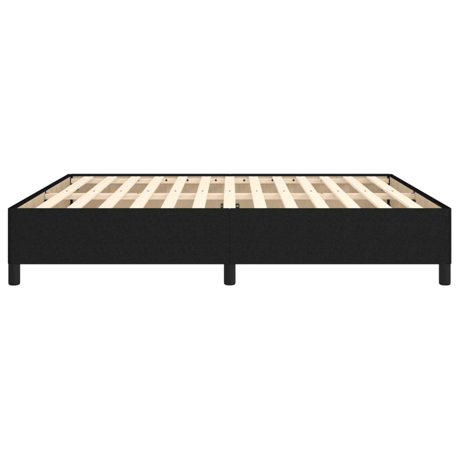 Bedframe Stof Zwart 160 x 200 cm 35 cm