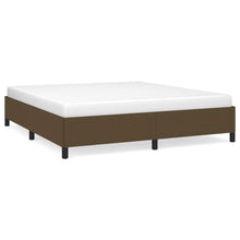 Bedframe Stof Donkerbruin 160 x 200 cm 35 cm