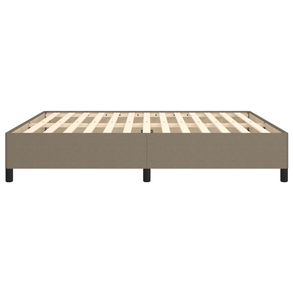 Bedframe Stof Taupe 160 x 200 cm 35 cm