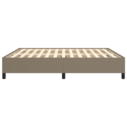 Bedframe Stof Taupe 160 x 200 cm 35 cm