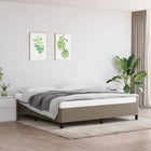 Bedframe Stof Taupe 160 x 200 cm 35 cm