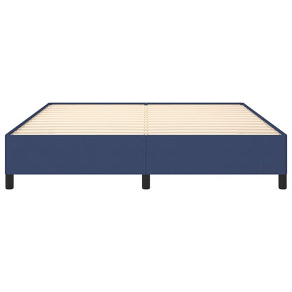 Bedframe Stof Blauw 160 x 200 cm 35 cm