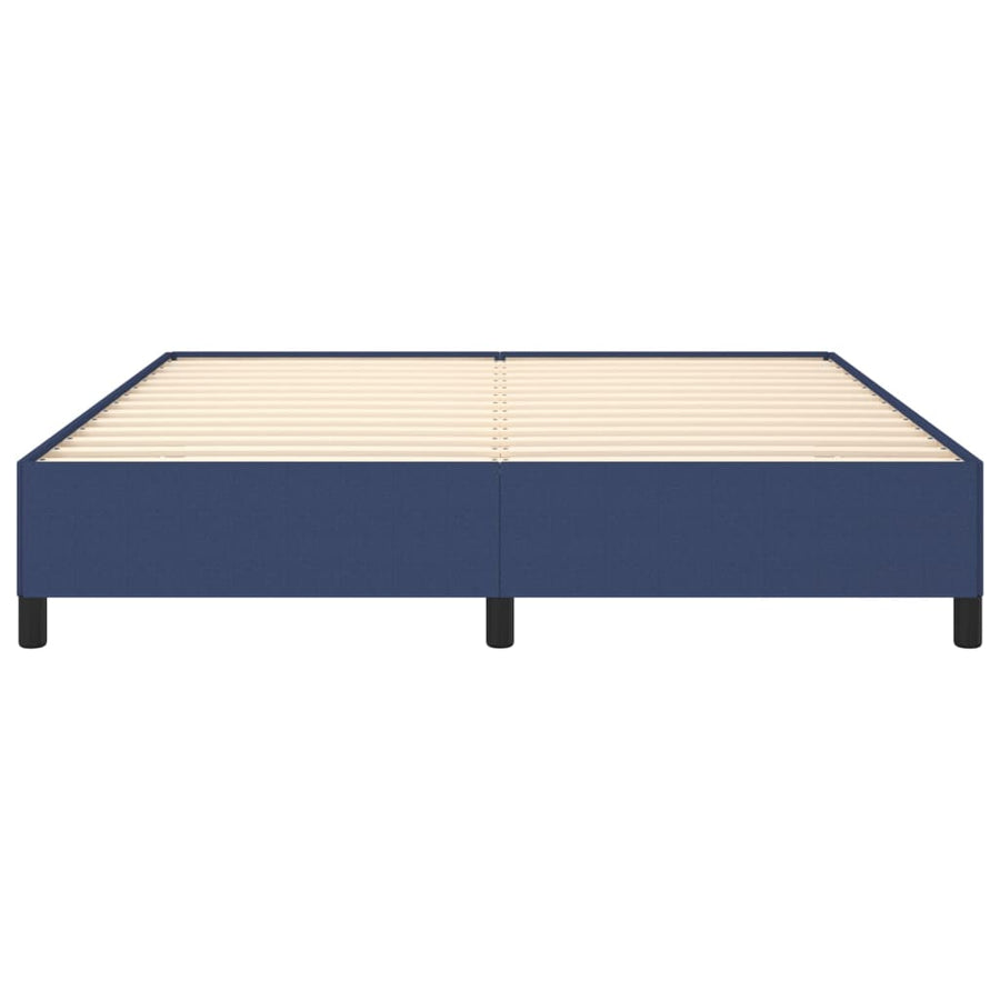Bedframe Stof Blauw 160 x 200 cm 35 cm