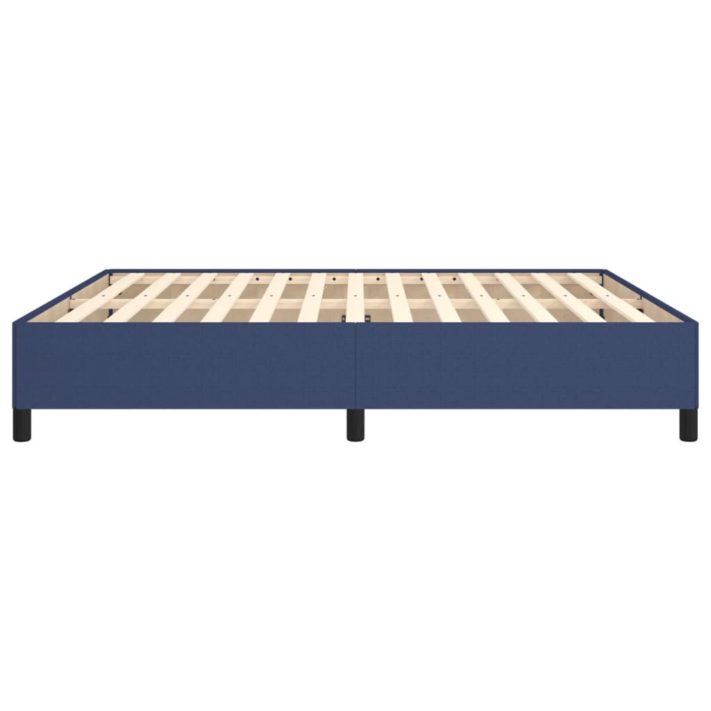 Bedframe Stof Blauw 160 x 200 cm 35 cm
