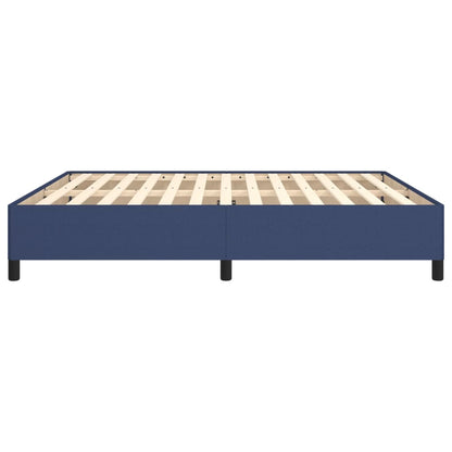 Bedframe Stof Blauw 160 x 200 cm 35 cm