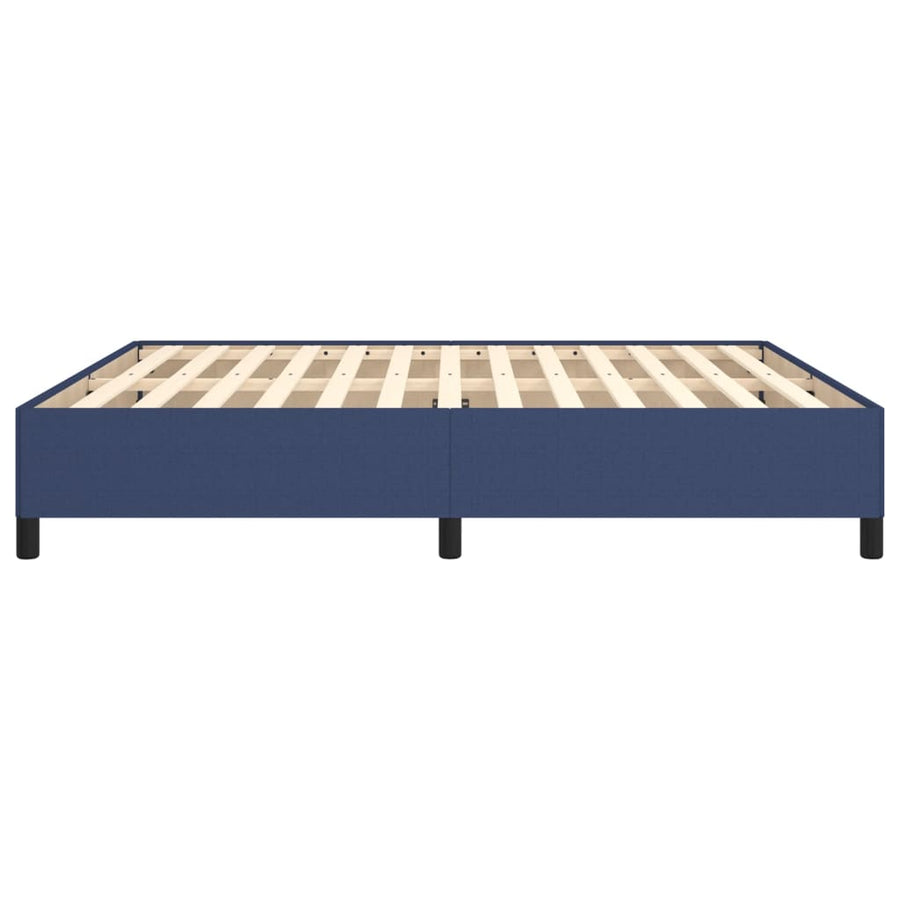 Bedframe Stof Blauw 160 x 200 cm 35 cm